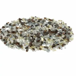 Ildglas 10 LBS, 1/2-tomme Pejsesten, Kobber Guld Klare til Bålsted