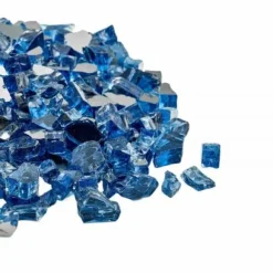 Ildglas, 12,7 mm, Pacific Blue, Hærdet glas