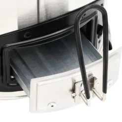Ildsteder - Living grydekomfur m. USB-ventilator 35,5x26x28 cm rustfrit stål sølv