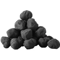 Ildstedsten, 5x4,5x4,5 cm, Sort, Keramisk Fiber