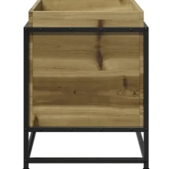 Imprægneret fyrretræ plantekasse 60x40x50 cm - Robust og dekorativ | Størrelse: 60x40x50 cm