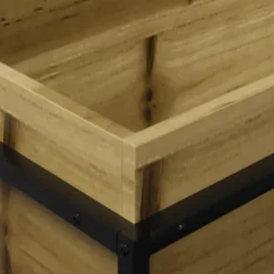 Imprægneret fyrretræ plantekasse 60x40x50 cm - Robust og dekorativ | Størrelse: 60x40x50 cm