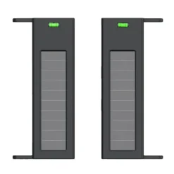 Indkørselsalarm System, Solcelledrevet, Lang Trådløs Rækkevidde, Q2, EU-stik
