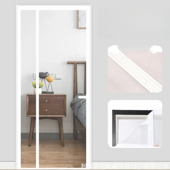 INF Glasfiber magnetisk skærmdørgardin
