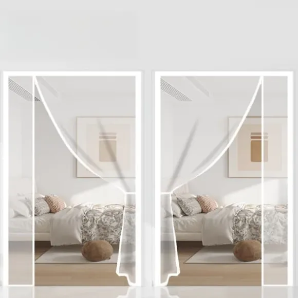 INF Glasfiber magnetisk skærmdørgardin