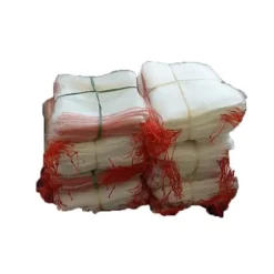 INF Multifunktionel mesh taske, 50-pak Hvid 30 x 20 cm