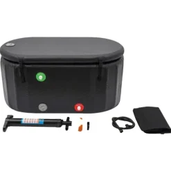 Inflatable Cold Plunge Tub, Portable, Freestanding, Insulated Lid,sort