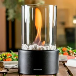 Innovagoods Bioethanol Bordpejs Heatfir Transparent