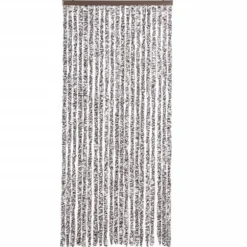 Insektgardin 90 x 220 cm - Beskytter mod insekter | Farve: Brun og beige | Størrelse: 90 x 220 cm