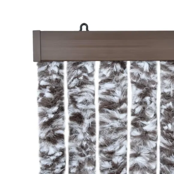 Insektgardin 90 x 220 cm brun og beige - Insektgardin - Insektgardiner - Home & Living