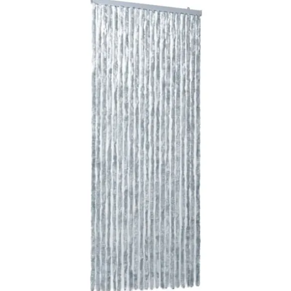 Insektgardin 90 x 220 cm hvid og grå - Insektgardin - Insektgardiner - Home & Living