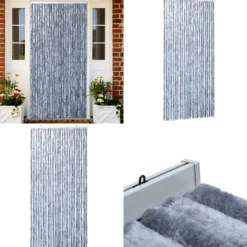 Insektgardin 100 x 220 cm sølvfarvet - Insektgardin - Insektgardiner - Home & Living