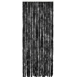 Insektgardin i chenille - Flue- og myggefrit | Farve: Antracitgrå | Størrelse: 56x200 cm