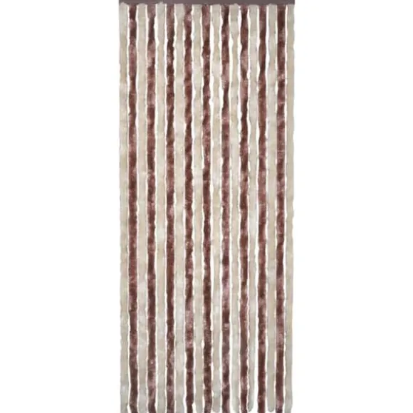 Insektgardin 90x200 cm chenille beige og lysebrun - Insektgardin - Insektgardiner - Home & Living