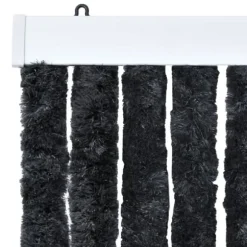 Insektgardin 56x200 cm chenille antracitgrå - Insektgardin - Insektgardiner - Home & Living