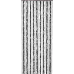 Insektgardin 90x200 cm chenille grå og hvid - Insektgardin - Insektgardiner - Home & Living