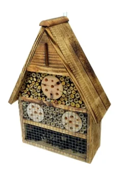 Insekthotel XXL 15.2 – hus til bier, humlebier og mariehøns – have