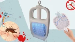 INSEKTICDIDLAMPE til MYG, FLUER OG MØL UV op til 60m2