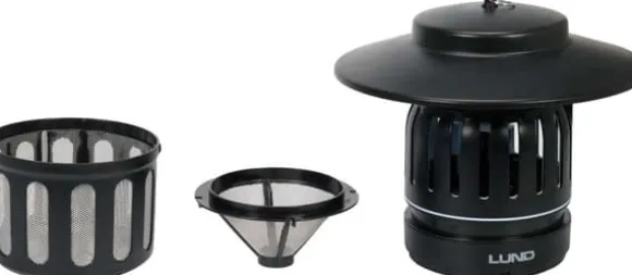 INSEKTICLAMPE MED UV-A VENTILATOR 15W, IPX4