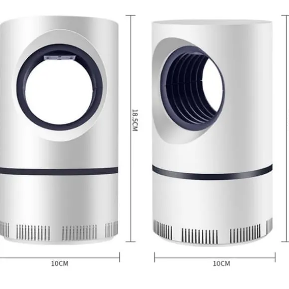Intelligent USB Mosquito Killer Lampe til hjemmet - Støjreduktion, elektrisk fælde