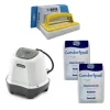 Intex - Saltvandssystem 26662GS & Poolsalt 40 kg &WAYS skrubbebørste