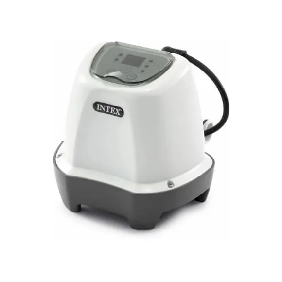 Intex - Saltvandssystem 26662GS & Poolsalt 40 kg &WAYS skrubbebørste