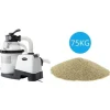 Intex - Sandfilterpumpe 5700 L/u & Filterzand 75 kg