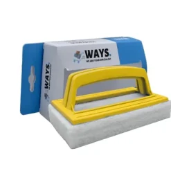 Intex - Sandfilterpumpe 5700 L/u & Filterzand 100 kg &WAYS Scruborstel