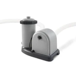 Intex - Vandfalds- og filterpumpe 5678 L/h &WAYS Skrubebørste