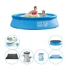 Intex Easy Set Rund 244x61 cm - Pool plus tilbehør