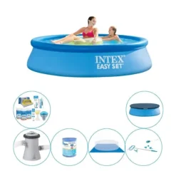 Intex Easy Set Rund 244x61 cm - Pool med tilbehør