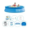 Intex Easy Set Rund 244x61 cm - 8 stk - Alt i 1 poolpakke