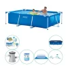 Intex Frame Pool Rektangulær 260x160x65 cm - Pool med tilbehør