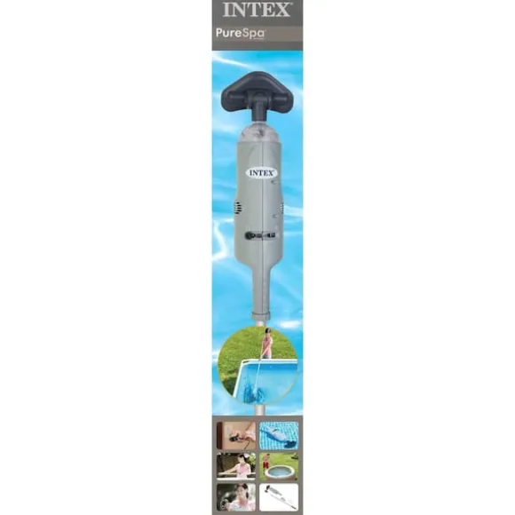 INTEX genopladelig spa- og poolstøvsuger