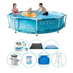 Intex Metalramme Rund Strand 305x76 cm - 8 stk - Pool Super Deal