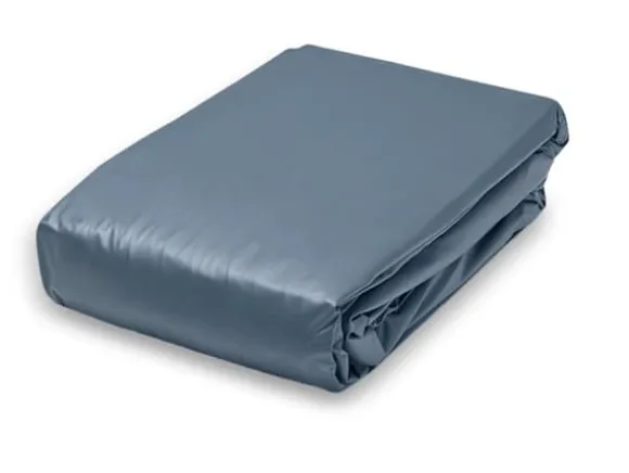 Intex overjordisk pool - 366x76cm - filterpumpe & tilbehør - grå