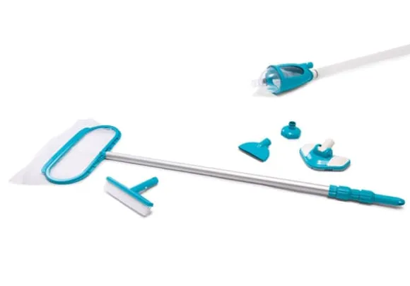 Intex ramme pool rektangulær 220x150x60 cm - 7 stk - Pool sæt