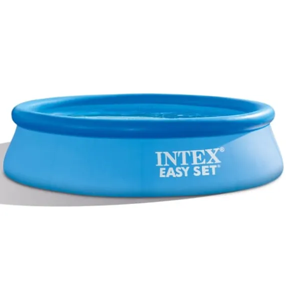 Intex rund oppustelig let sæt swimmingpool - 305 x 76 cm - Blå - Inkluderet tilbehør CB2