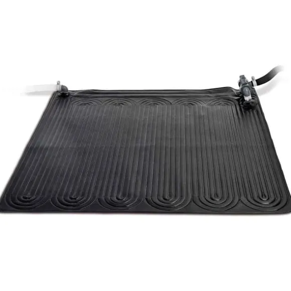 INTEX solvarmer til pool. 1,2x1,2 m PVC sort 28685