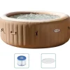 INTEX spabad med massagefunktion PureSpa 196x71 cm rund