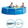 Intex Svømmebassin Metalramme 305x76 cm - Svømmebassinpakke