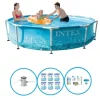 Intex Svømmebassin Metalramme 305x76 cm - Svømmebassinbundt