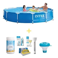 Intex Swimming Pool - Metalramme - 366 x 76 cm - WAYS Vedligeholdelsespakke