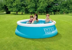Intex Swimming Pool - Nemt Sæt - 183 cm - Inklusiv WAYS Vedligeholdelsespakke
