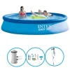 Intex Swimming Pool Easy Set - Svømmebassin sæt - 396x84 cm