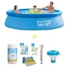 Intex swimmingpool - Nemt sæt - 305 x 76 cm - Inklusiv WAYS vedligeholdelsespakke