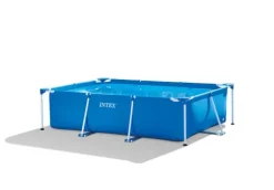 Intex swimmingpool - Rammebassin - 220 x 150 x 60 cm - Inklusiv WAYS vedligeholdelsespakke