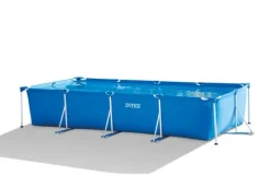 Intex swimmingpool - Rammebassin - 450 x 220 x 84 cm - Inklusiv WAYS vedligeholdelsespakke