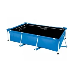 Intex swimmingpool - Rammebassin - 300 x 200 x 75 cm - Inklusiv solsejl