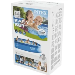 INTEX swimmingpool Easy Set med filtersystem 457x84 cm